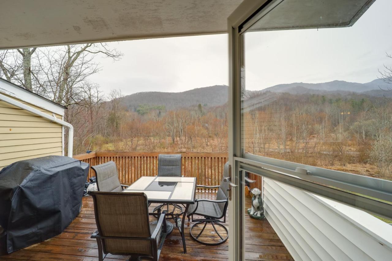 Cozy Banner Elk Condo With Fireplace And Lookout Deck! Exterior foto